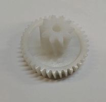 Шестерня мясорубки, для Midea MG 2752, Bork и др., D-60/25мм, Z-38/10 (кос-влево), H-32мм