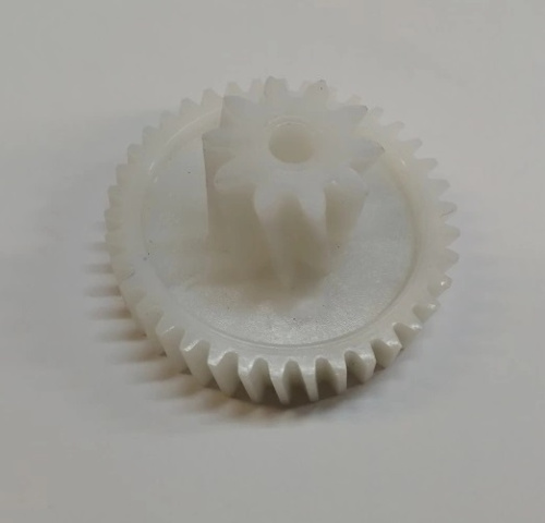 Шестерня мясорубки, для Bork, Midea MG 2752 и др., D-60/25мм, Z-38/10шт (кос-влево/кос-влево), H-32мм Шестерня мясорубки, для Midea MG 2752, Bork и др., D-60/25мм, Z-38/10 (кос-влево), H-32мм