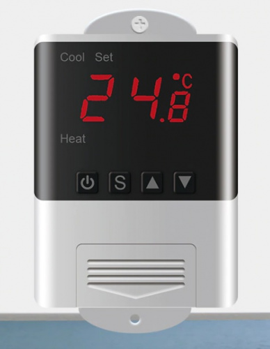 Термостат DTC-1200  AC~220v с датчиком температуры, настенный