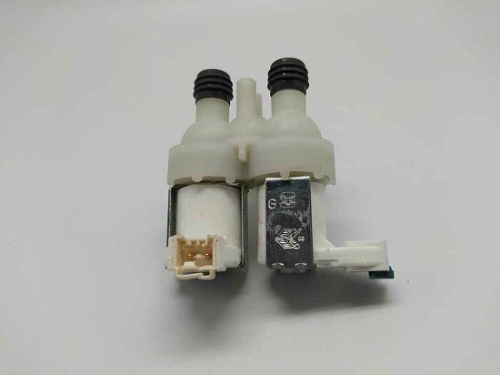 Электроклапан (КЭН), 2*90˚, для Ariston, в дозатор, клеммы мини, C00302311 фото 2