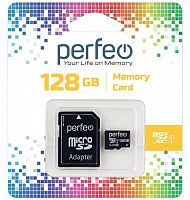 Карта памяти 128 Гб microSDXC Class 10 PERFEO