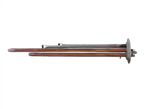 ТЭН водонагревателя, 2000W, фланец 64мм, RF, медь, под анод М4, L305мм (инд. упаковка), AskerParts