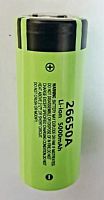 Аккумулятор 5000 mAh  без защиты 3,7v 26650 Li 26/65 LiitoKala