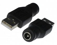 Переходник питания 5,5 - USB штекер (ДАК)