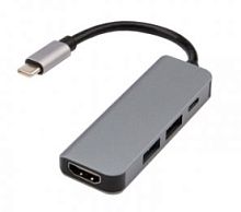 Разветвитель Type-C - HDMI+Type-C PD+2USB  Rexant