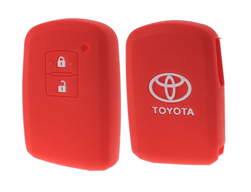 Чехол брелока Toyota  KB-L020 (2-кнопки в ряд)(К) New Camry  Smart