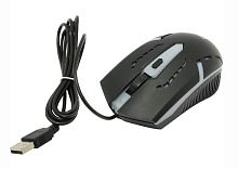 Мышь проводная Defender Flash MB-600L USB черная с подсветкой 4 кнопки 1200 dpi