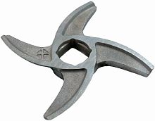 Нож мясорубки, для Moulinex HV10, D по лопастям 59мм, квадр. 10.2*10.2, H5.9мм