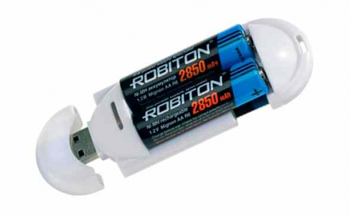 ЗУдля Ni-MH, Ni-Cd аккумуляторов ROBITON Mini200-2