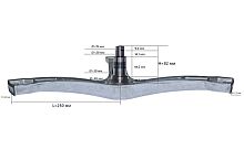 Крестовина стиральной машины, для Hisense, Leran, крепление под болт, HK1913544, 1913544