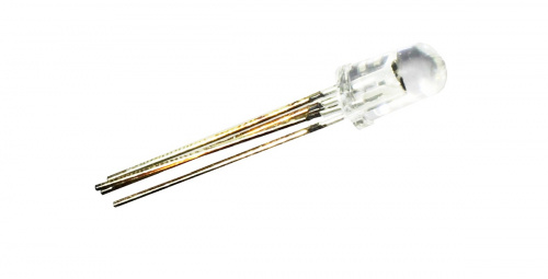 5RGB-П-ПР 4-pin. Светодиод RGB 5мм. общий анод, 4 вывода фото 3
