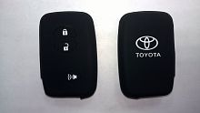 Чехол брелока Toyota  KB-L035 (3-кнопки) Landcruiser  Smart(черн)