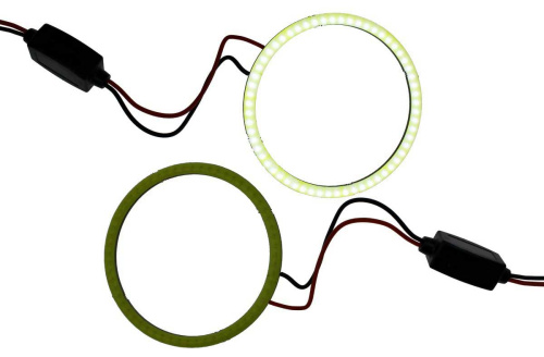 КОЛЬЦО LED 70мм Входное напряжение (12-24V), при 12в-280ма, Цвет БЕЛЫЙ. Температура цвета 6000К, цена за 1 шт., в блистере- 2шт.
Внимание!Данный продукт обладает высокой яркостью (фото не отображает этого в полной мере) фото 2 Кольцо LED 70мм (12-24v), при 12v-280mA, БЕЛОЕ 6000К, цена за 1 шт., в блистере- 2шт. фото 2