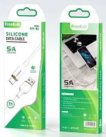 Шнур USB A штекер - Type-C штекер 1м 5A силикон FreeKnit KH-61