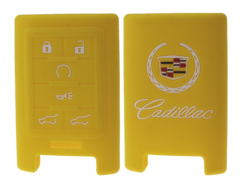 Чехол брелока Cadillac  KB-L095 (6-кнопки) SMART(Ж)