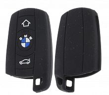 Чехол брелока BMW KB-L144 (3-кнопки)  на ключ вык. 3/5 Series(Ч)