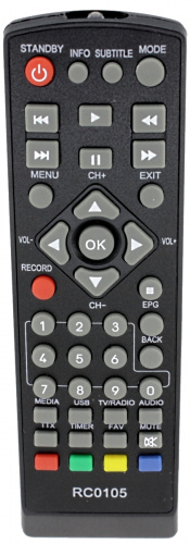 BBK RC0105 SkyVision T2501 DVB-T2