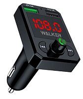 Блок питания авто USB 3,1А и FM-трансмиттер Walker WAFM-315