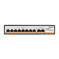 Коммутатор POE  8 портовый (8+2)  SVB-608PC 100 mb