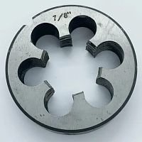 Плашка дюймовая 7/8 дюйма, правая резьба