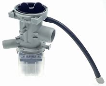 Насос стиральной машины, 30W, на 3-ех винтах, клеммы назад, в сборе, для LG, 5859EN1004B, PMP000LG