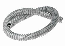 Гибкий переход ГП-8 - гибкий переход, 400+/-10мм/ 8мм, оцинк. сталь/ Черные наконечники