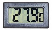 Термометр цифровой на ж/к, под батарейки 2 х G13.,-50 +70 С , чёрный