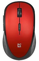 Мышь беспроводная Defender Hit MM-415 красно-черная 6 кнопок1600 dpi