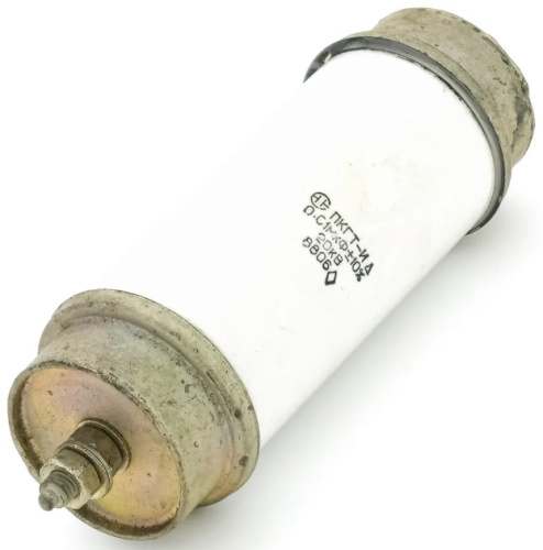 Конденсатор 10 nF 5kV 10% ПКГТ-ИД демонтаж Конденсатор 10 nF 5kV 10% ПКГТ-ИД демонтаж