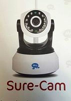 Камера IP 1 Мп поворотная IP20 Wi-Fi/SD (за 1 шт, в кор 2 шт) Sure-Cam HeyMomDad BX-P041