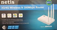 Wi-Fi + 3G/4G роутер - маршрутизатор NETIS MW5230