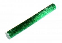 Термоклей 10мм зеленый с блестками