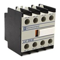 Блок дополнительных контактов 4NO Telemecanique LA1 DN40