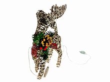 Гирлянда фигура "Олень" 30 см , золотая LED (19030-30)