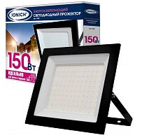 Прожектор светодиодный IFLSLED-DOB-150-865-BL- IP65 150w черный IONICH
