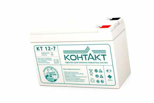 Аккумулятор 12 V  7,2 Ah GP Ventura свинцовый 151х65х95мм 2,1 кг для ИБП