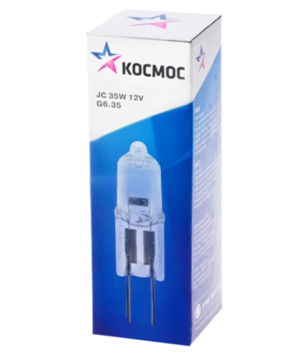Лампа G6.35 35W 12v CL КОСМОС JC фото 2