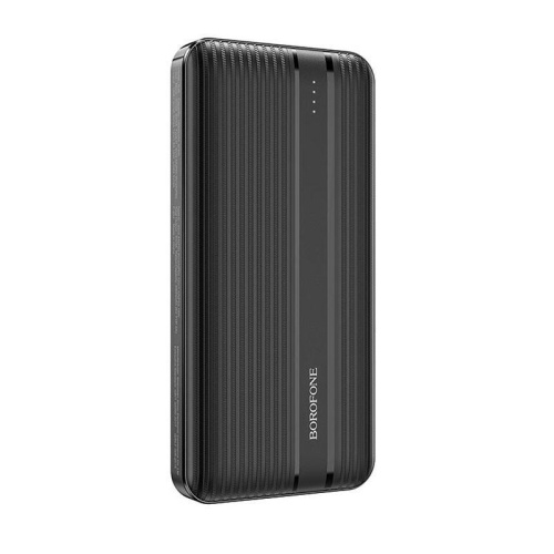 Аккумулятор внешний (Power bank), (10000mAh), BOROFONE BJ9 PD+QC3.0, black