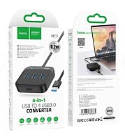 Разветвитель USB-C - 4 порта USB3.0 USB-Хаб Hoco HB31