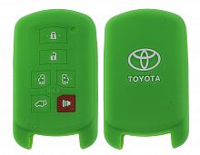 Чехол брелока Toyota  KB-L000 (6-кнопки)   Smart (Зеленый)