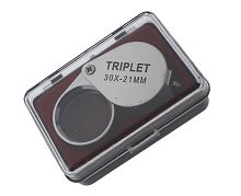 ЛУПА ювелирная мет.раскладная 21мм.30х