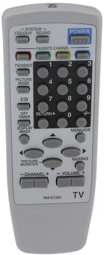 Пульт для JVC RM-C1261 TV,TXT