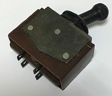 Тумблер ON-OFF 4P 5A 220v D=14мм  ТВ1-1