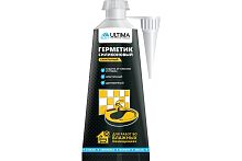 Герметик силик санитар 80 мл (белый) в блистере Ultima 