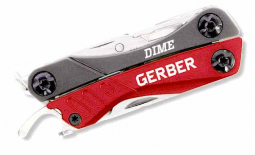 Мультитул Gerber Essentials Dime Micro Tool красный фото 2