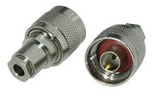 Разъем N штекер RG58 пайка