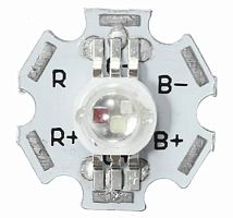 Светодиод 3W RGB 6P STAR