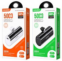 Аккумулятор PowerBank  5000mAh Lightning Kakusiga KSC-1075