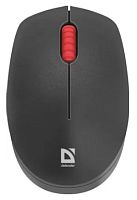 Мышь беспроводная Defender Tiana MB-055 бесшумная черная 3D 2 кнопки 1000 dpi