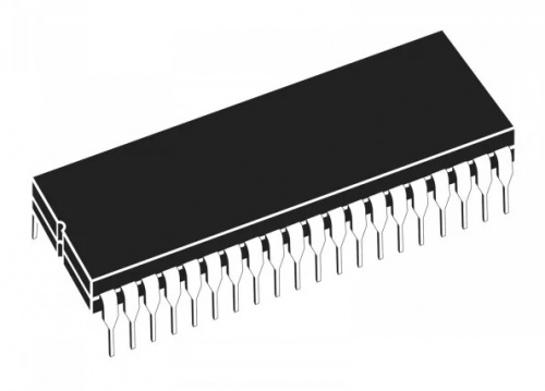 Микросхема D80287-10  DIP-40 Intel